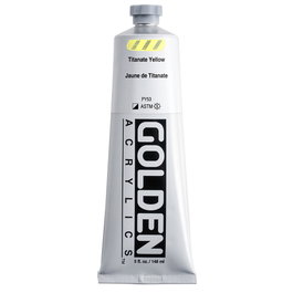 Golden Peinture Acrylique Heavy Body Jaune Nickeltitane 148 ml