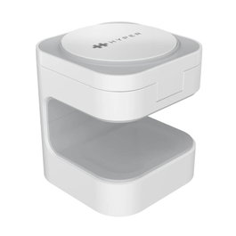 Targus Hyper Juice Qi2 Chargeur magnétique sans fil 15W 3 ports USB-C pour smartphone écouteurs montre blanche