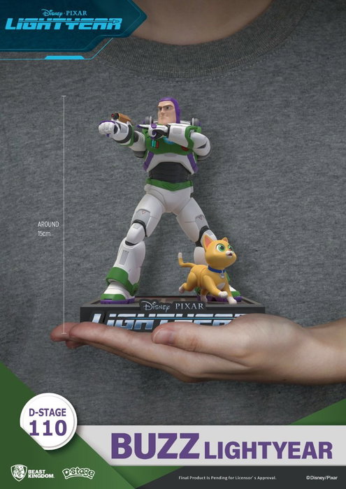 Beast Kingdom Dstage Disney Buzz Diorama PVC 15 cm avec Sox