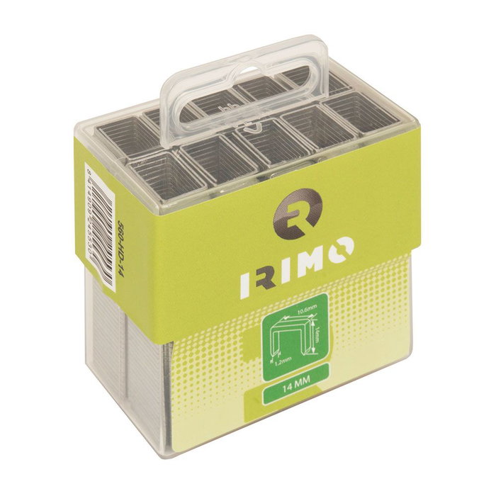 Irimo Agrafes heavy duty 12 mm, 1000 unités Irimo Agrafes heavy duty 12 mm, 1000 unités