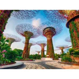 Ravensburger Puzzle 1500 Pièces - Jardin de la Baie de Singapour, 12001396, Pour Adultes et Adolescents dès 14 Ans