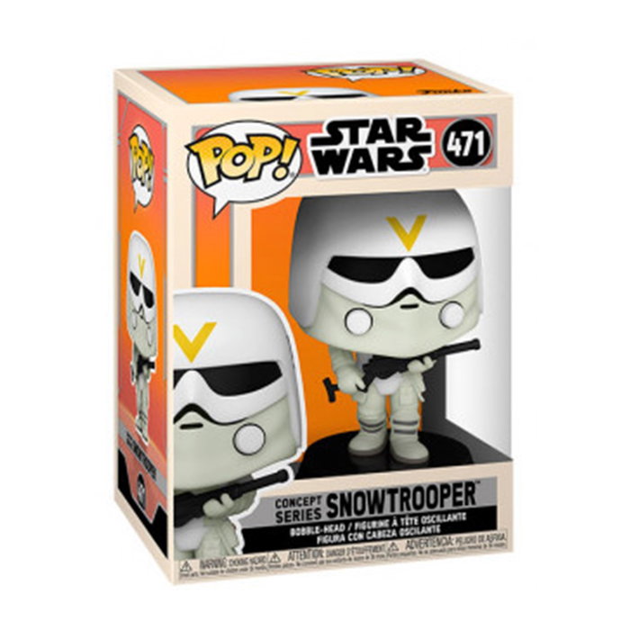 Funko Pop! Star Wars Concept Snowtrooper - Figurine Bobble Head en Vinyle