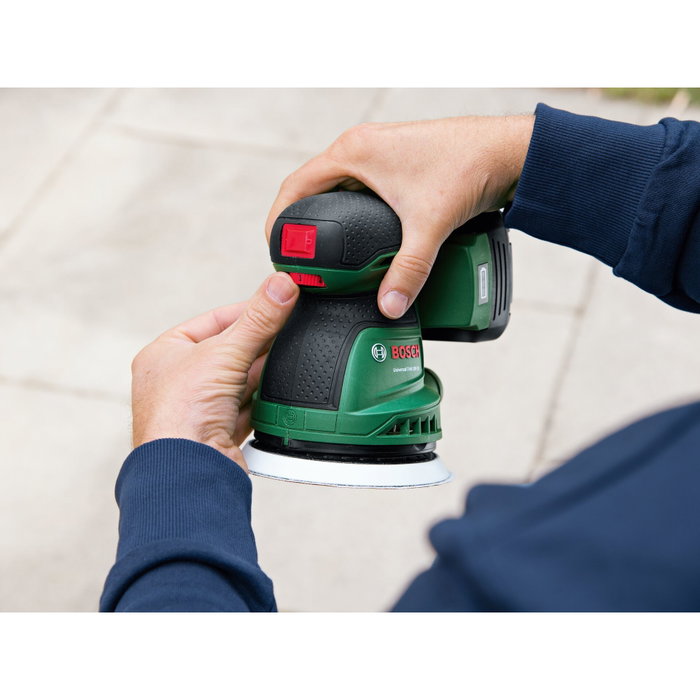 Bosch UniversalOrbit 18V-20 Ponceuse excentrique sans fil 125mm avec batterie 2,0 Ah et chargeur