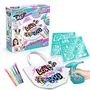 Canal Toys AIR 016 - Kit de Design de Mode et Airbrush Art, complet avec Spray Électronique, Pochoirs Adhésifs et Feutres pour Personnaliser Vêtements et Accessoires Textiles