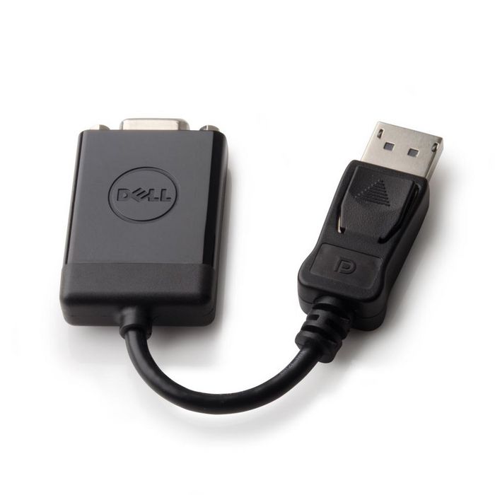 Dell Adaptateur DisplayPort vers VGA - Câble Vidéo de Conversion - Résolution 1920x1200