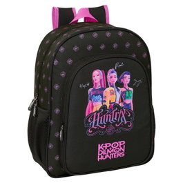 SAFTA Mochila Negra Kpop Demon Hunters