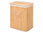 Kipit Pongotodo Bambou Rectangulaire Tissu Naturel 60L 40x50x30 cm (Set de 6)