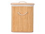 Kipit Pongotodo Bambou Rectangulaire Tissu Naturel 60L 40x50x30 cm (Set de 6)