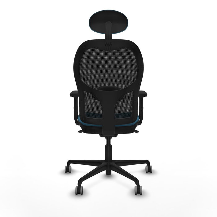 Piqueras y Crespo Chaise de Bureau avec Appui-tête Jorquera 2D036G1 Noir Vert pétrole Piqueras y Crespo Chaise de Bureau avec Appui-tête Jorquera 2D036G1 Noir Vert pétrole