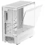 Deepcool CH690 Digital Blanc Boîtier PC ATX/Micro-ATX/Mini-ITX avec Écran Digital Intégré, Panneau Latéral en Verre Trempé, Refroidissement Performant