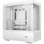Deepcool CH690 Digital Blanc Boîtier PC ATX/Micro-ATX/Mini-ITX avec Écran Digital Intégré, Panneau Latéral en Verre Trempé, Refroidissement Performant