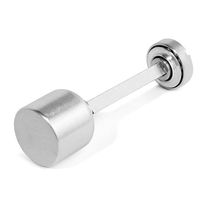 NUDA Muletilla Desbloqueo Punto D25 Cromo Satinado, Negro, Blanco Acabado Cromo Cepillad NUDA Muletilla Desbloqueo Punto D25 Cromo Satinado, Negro, Blanco Acabado Cromo Cepillad