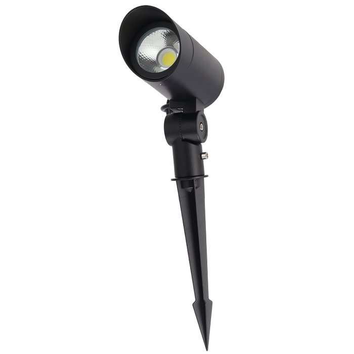Projecteur de jardin LED COB 24 W, 2 160 lm, 6 000 K, avec piquet, noir Projecteur de jardin LED COB 24 W, 2 160 lm, 6 000 K, avec piquet, noir