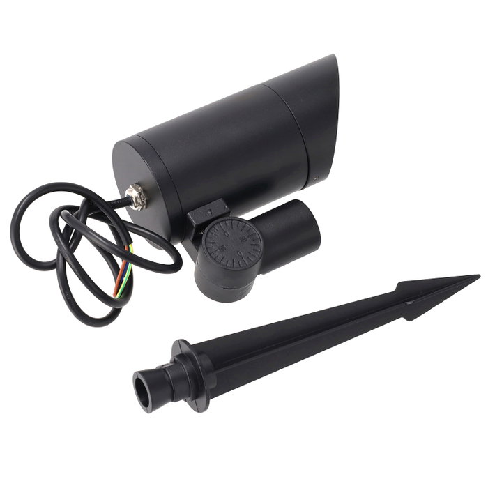Projecteur de jardin LED COB 24 W, 2 160 lm, 6 000 K, avec piquet, noir Projecteur de jardin LED COB 24 W, 2 160 lm, 6 000 K, avec piquet, noir