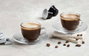 Vivalto Tasse à Café en Verre 85 ml avec Soucoupe 11x5.5 cm (Set de 24)