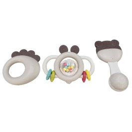TACHAN Pack de 3 Sonajeros et Mordeurs 2 en 1