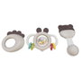 Tachan - Pack de 3 Sonajeros et Mordeurs - Jouets 2 en 1 pour Soulager les Gencives - Dès la Naissance