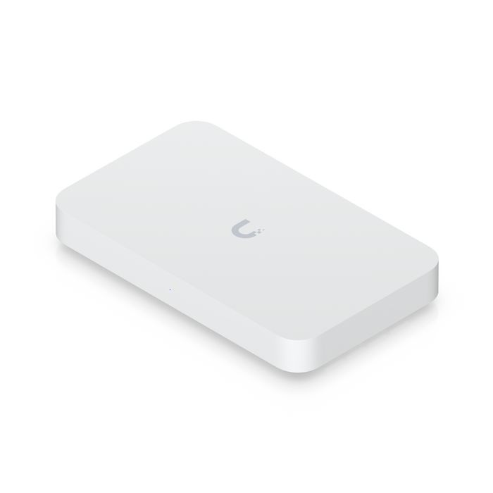 Ubiquiti Gateway 10G avec switch 4 ports 2.5 GbE, PoE+, ports WAN 10G SFP+ et RJ45, port LAN 10G SFP+, processeur quad-core, 2 GB, boîtier blanc Ubiquiti Gateway 10G avec switch 4 ports 2.5 GbE, PoE+, ports WAN 10G SFP+ et RJ45, port LAN 10G SFP+, processeur quad-core, 2 GB, boîtier blanc