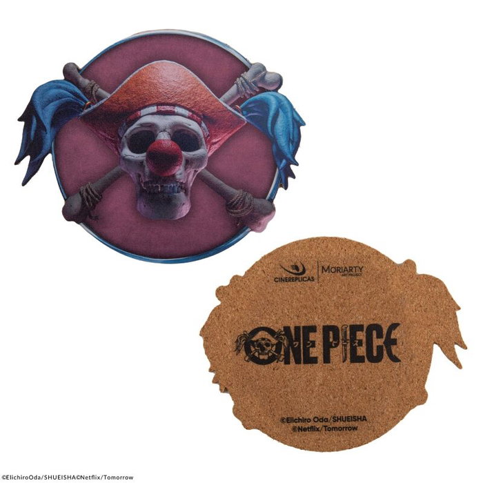 Cinereplicas Set 4 Posavasos One Piece #1 - Sous-verres en résine Cinereplicas Set 4 Posavasos One Piece #1 - Sous-verres en résine
