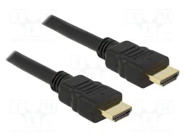 DELOCK Câble HDMI mâle-mâle 0,25 m Noir