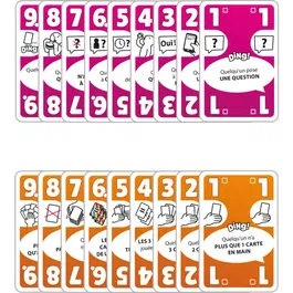 Asmodee Jeu de cartes DING! par DON'T PANIC GAMES - Ambiance pour 2 à 7 joueurs, dès 8 ans - Règles simples et parties rapides - Version française