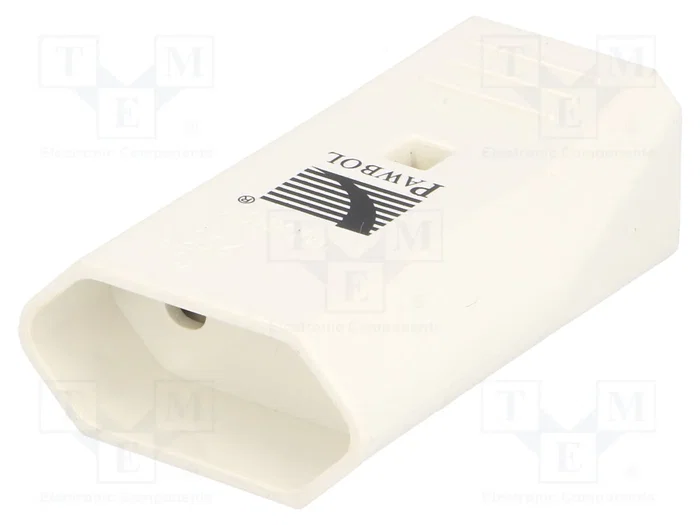 PAWBOL Socle femelle d'alimentation AC 2P blanc PAWBOL Socle femelle d'alimentation AC 2P blanc