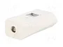 PAWBOL Socle femelle d'alimentation AC 2P blanc