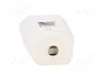 PAWBOL Socle femelle d'alimentation AC 2P blanc