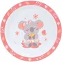Fun House Lot Vaisselle Enfant Koala - Assiette Plate Ø 22 cm, Assiette Creuse Ø 16 cm, Verre 220 ml, Couverts et Peluche 22 cm - Set de Repas