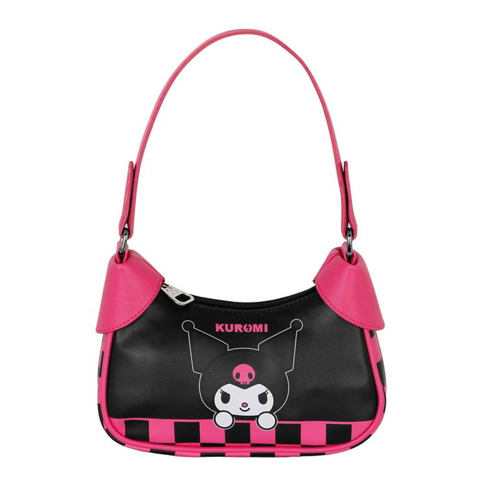 Hello Kitty Sac Kuromi - Sac à main Bandoulière - Dimensions : 21,5 x 8 x 11,5 cm Hello Kitty Sac Kuromi - Sac à main Bandoulière - Dimensions : 21,5 x 8 x 11,5 cm