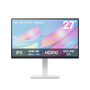 LG Écran PC Moniteur 27 Pouces 27US550-W / 27US550-W.AEU Format Large 16:9 Argent/Noir