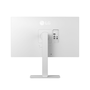 LG Écran PC Moniteur 27 Pouces 27US550-W / 27US550-W.AEU Format Large 16:9 Argent/Noir