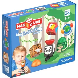 Geomag Magicube Blocks Stacking Jungle