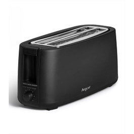 ARGON Grille-pain double long noir 1400W