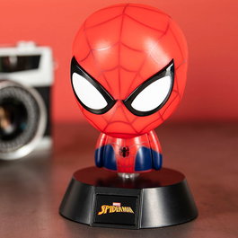 PALADONE Lampe Icons Spider-Man Marvel, taille 10 cm, fonctionne avec 2 piles AA
