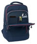 Safta Mochila Classic Sac à Dos Ordinateur Portable 15,6" et Tablet avec Port USB Charge, 29 x 44 x 15 cm