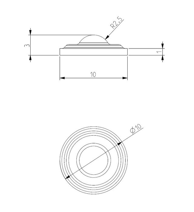 HERRAJES ALK Goma Eva+ 10X3 - Kit de 100 larmes adhésives en mousse EVA avec fixations