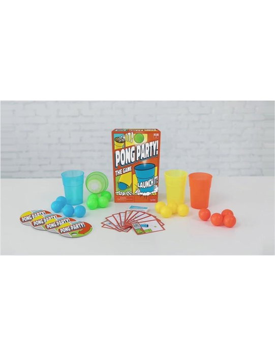 Goliath Pong Party Jeu de Société de Pong avec Balles et Verres à Partir de 8 Ans - Jeu de Précision Goliath Pong Party Jeu de Société de Pong avec Balles et Verres à Partir de 8 Ans - Jeu de Précision