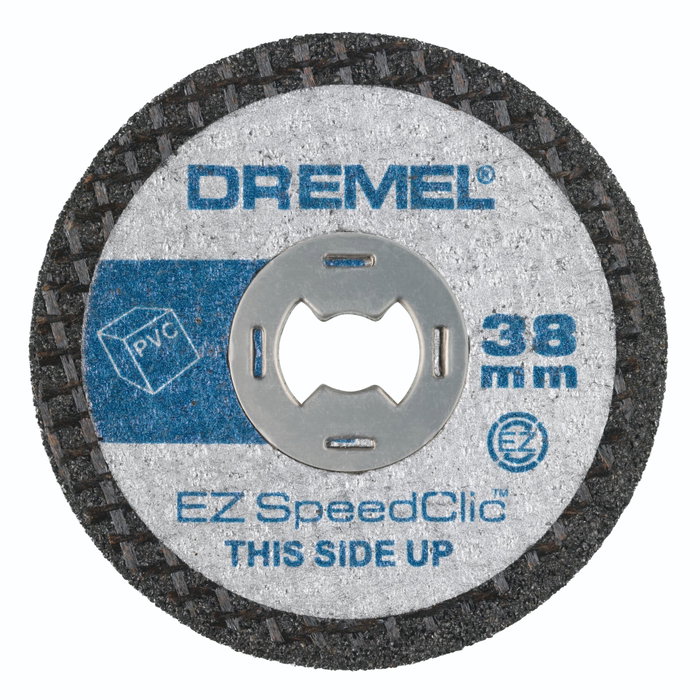 Dremel Lot de 5 disques S476 EZ SpeedClic pour plastiques et PVC, Ø 38mm Dremel Lot de 5 disques S476 EZ SpeedClic pour plastiques et PVC, Ø 38mm