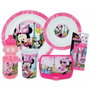 Fun House Lot Vaisselle Disney Minnie Rose - 6 pièces
