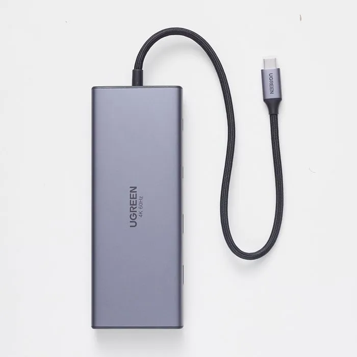 UGREEN Hub USB-C 10 en 1 - Gris