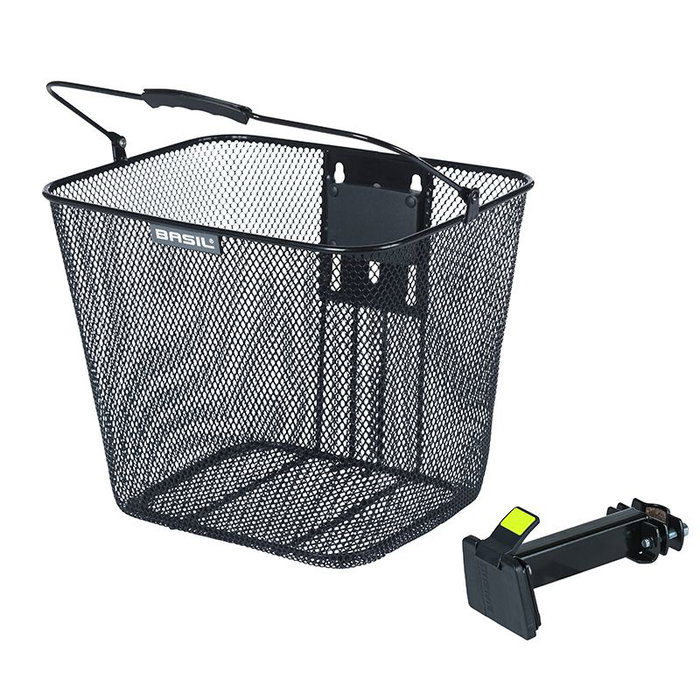 Basil Bilbao BE Panier de Vélo Noir avec Fixation BaseEasy Basil Bilbao BE Panier de Vélo Noir avec Fixation BaseEasy