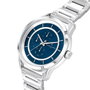 Pierre Cardin CCP.5013 - Montre Homme Analogique Acier Gris et Cadran Bleu