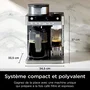 NINJA Prestige Machine à Café 2 en 1 Filtre et Capsules avec Buse à Lait Intégrée - 1550W