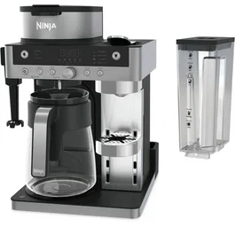 NINJA Prestige Machine à Café 2 en 1 Filtre et Capsules avec Buse à Lait Intégrée - 1550W
