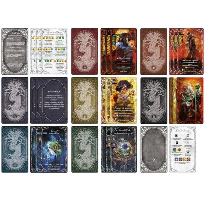 Hasbro Betrayal Deck of Lost Souls - Jeu de cartes coopératif à rôles secrets inspiré du tarot, à partir de 12 ans, 2 joueurs et plus, durée 40 min