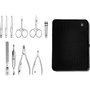 Zwilling Set de Manucure et Pédicure 10 Pièces, Noir, Cuir