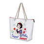Sac de plage Disney Princess Blanc 37 x 52 x 17 cm