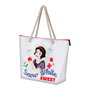 KARACTERMANIA - Sac de plage Disney Blancanieves - 37x52x17 cm - Un compartiment avec fermeture éclair et deux anses