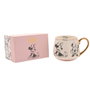 WIDDOP & CO Tasse Minnie Disney en Porcelaine avec Illustrations Esquissées et Détails Dorés